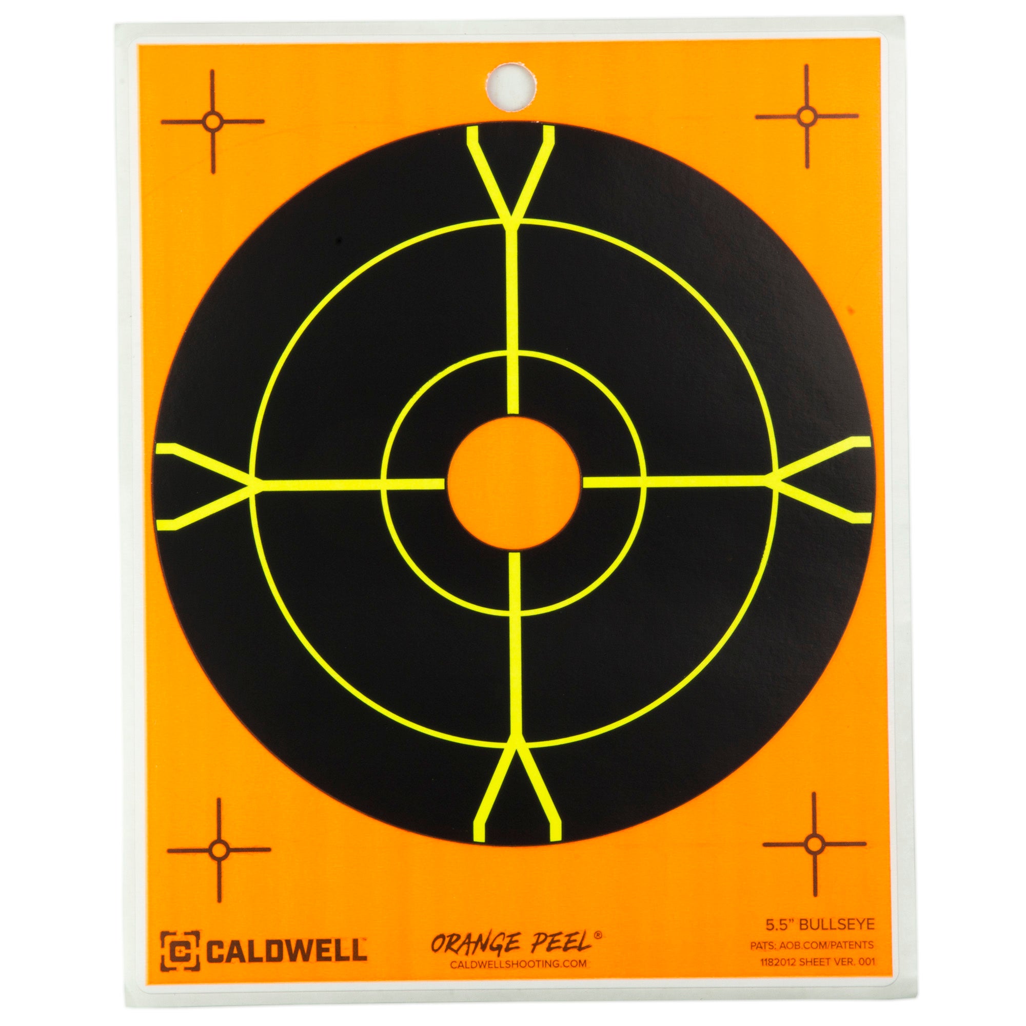 Caldwell Bullseye Trgt 5.5"