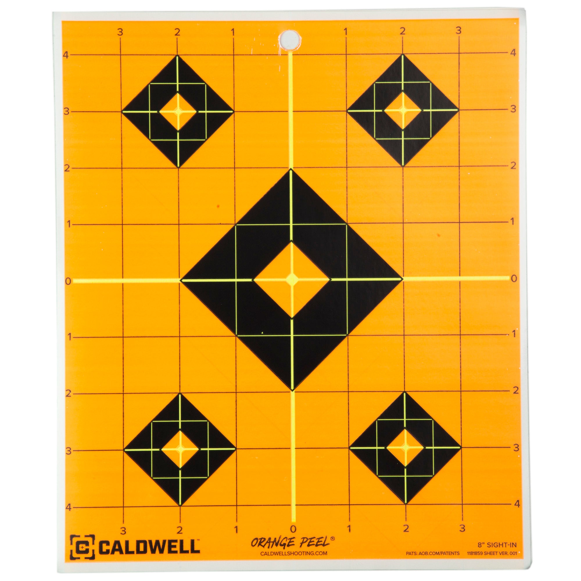 Caldwell Sight-in Trgt 8" 5pk