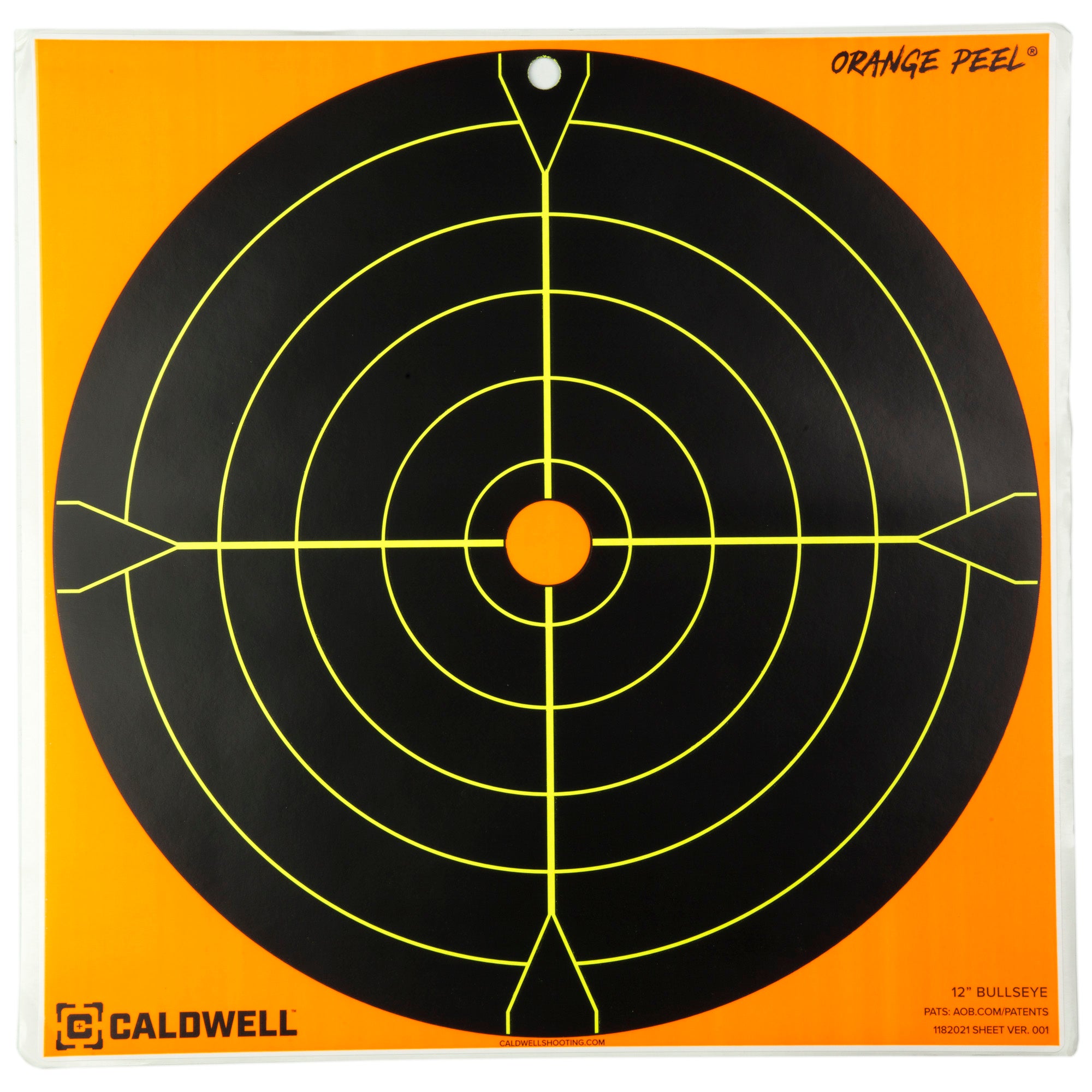 Caldwell Bullseye Trgt 12" 5pk