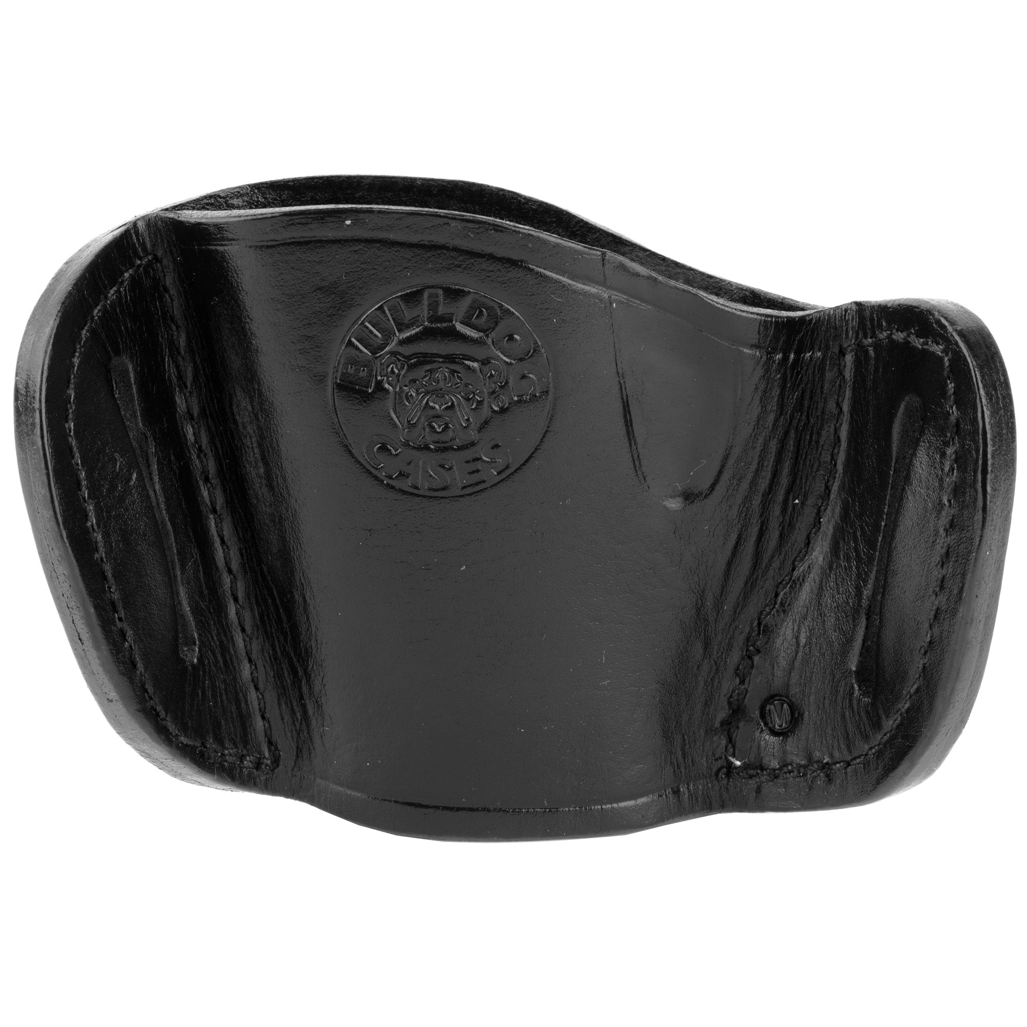 Bulldog Molded Leather Blk Rh Lrg