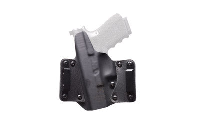 Blk Pnt Lthr Wing 1911 4" Rh Blk