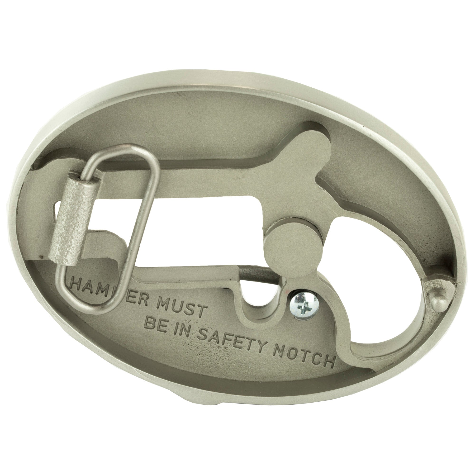 Naa Lng Rfl Cust Oval Belt Buckle