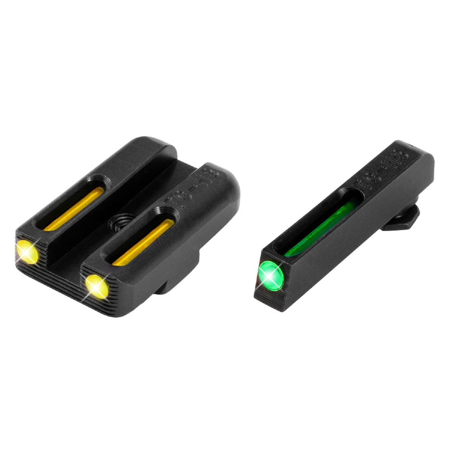 TruGlo TFO Glock 42/43 Set RS Handgun Sight-Yellow